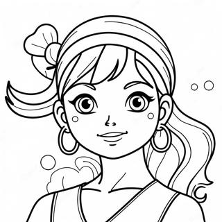 Nami Coloring Pages