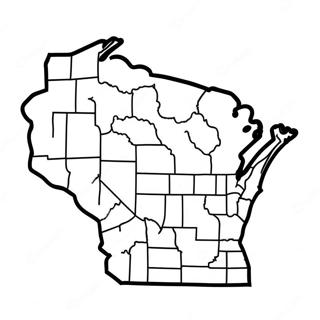 Wisconsin Coloring Pages