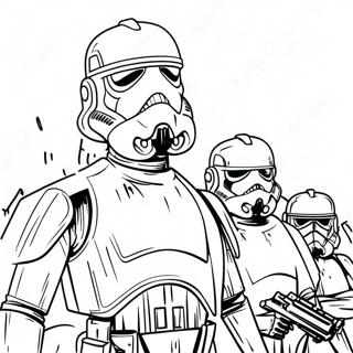 Star Wars Bad Batch Coloring Page 31373-24810