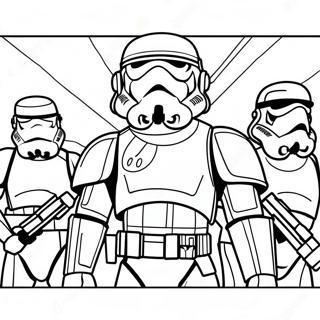 Star Wars Bad Batch Coloring Page 31373-24811