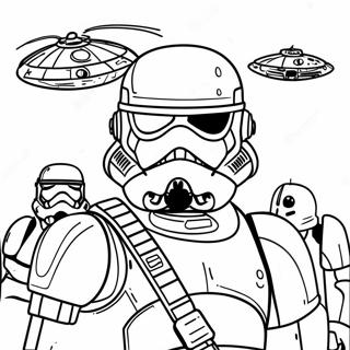 Star Wars Bad Batch Coloring Page 31373-24812