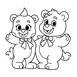 Care Bear Cousins Coloring Pages