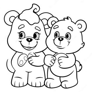 Care Bear Cousins -Värityssivu 31393-24836