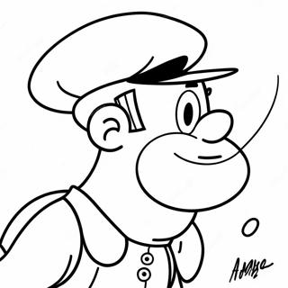 Popeye Coloring Page 31423-24839