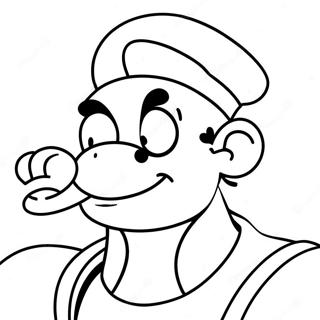 Popeye Coloring Page 31423-24840