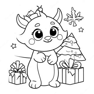 Lol Christmas Coloring Pages