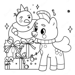 Lol Christmas Coloring Page 31433-24846