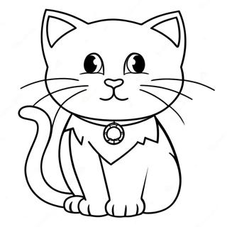 Warrior Cat Coloring Page 31453-24867