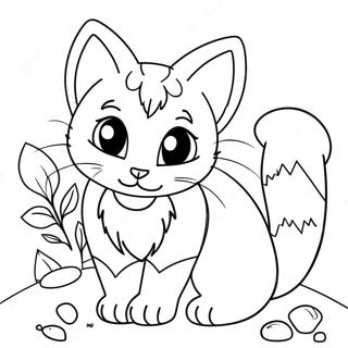 Warrior Cat Coloring Page 31453-24868