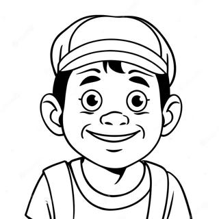 El Chavo Del Ocho Kleurplaat 31463-24876