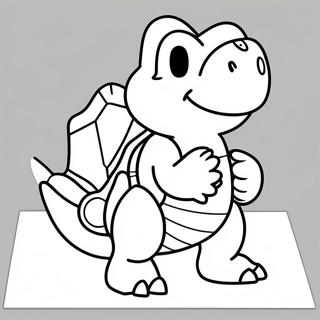 Koopa Troopa Coloring Page 31473-24887