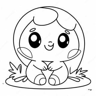 Cute Cartoon Butt Coloring Page 31493-24903