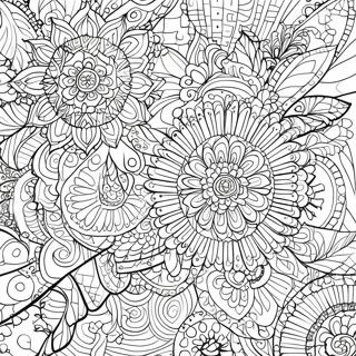 Detailed Mandala Patterns Coloring Page 31564-24954