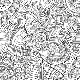 Detailed Mandala Patterns Coloring Page 31564-24955