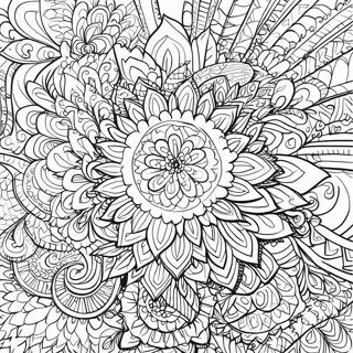 Detailed Mandala Patterns Coloring Page 31564-24956