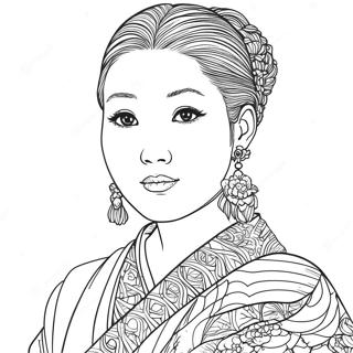 Kanao Coloring Page 31633-25005