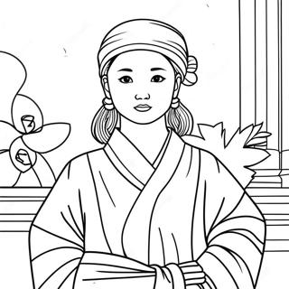 Kanao Coloring Page 31633-25008