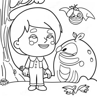 James And The Giant Peach Coloring Page 31643-25027