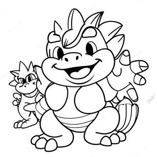 Página Para Colorir Dos Koopalings 31683-25043