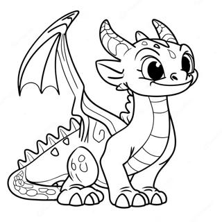 Toothless Dragon Coloring Page 31703-25067