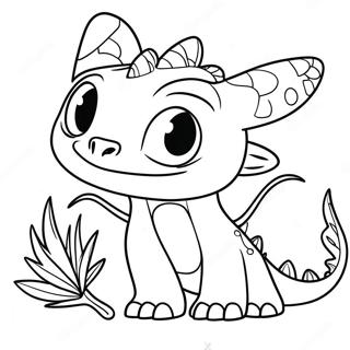 Toothless Dragon Coloring Page 31703-25068