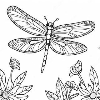 Dragonfly Coloring Page 3170-2528