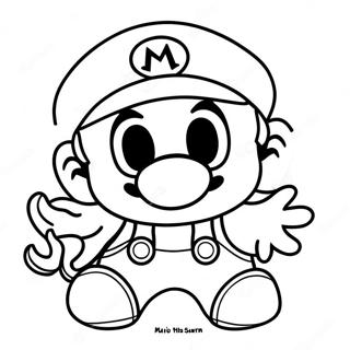 Mario Halloween Ausmalbild 31753-25090