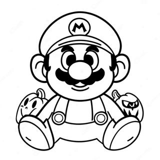 Mario Halloween Ausmalbild 31753-25092