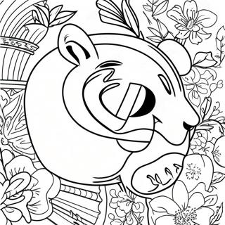 Byu Cougars Logo Coloring Page 31773-25109