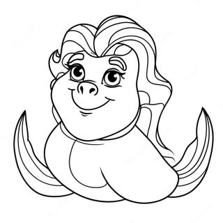 Ursula Coloring Page 3180-2541