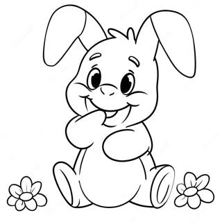 Winnie The Pooh Rabbit Coloring Page 31843-25179