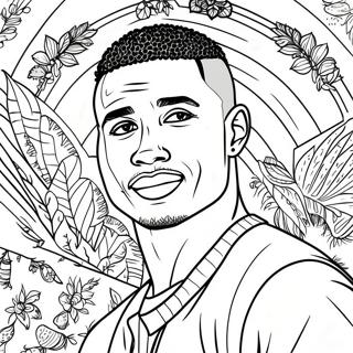 Jalen Hurts Coloring Pages