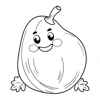 Cute Potato Character Coloring Page 31923-25273