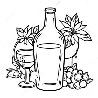 Alcohol Markers Coloring Page 31933-25241