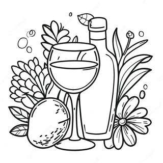 Vibrant Alcohol Markers Coloring Page 31934-25248