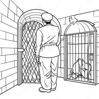 Prison Coloring Pages