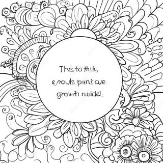 Growth Mindset Inspirational Quote Coloring Page 3200-2545