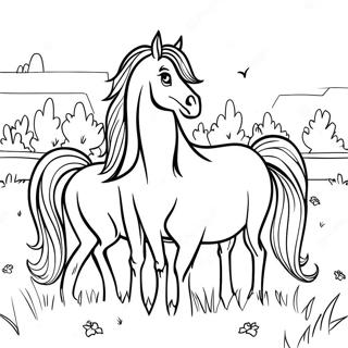 Horseland Coloring Pages