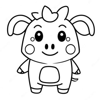 Creepy Roblox Piggy Coloring Page 32074-25361