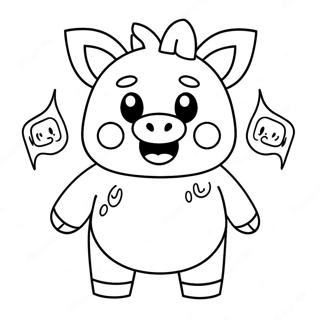 Creepy Roblox Piggy Coloring Page 32074-25362