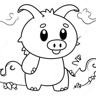 Creepy Roblox Piggy Coloring Page 32074-25364