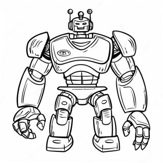 Real Steel Coloring Pages