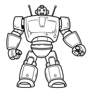 Real Steel Coloring Pages