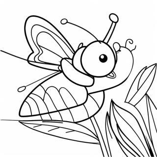 Pollinator Coloring Pages