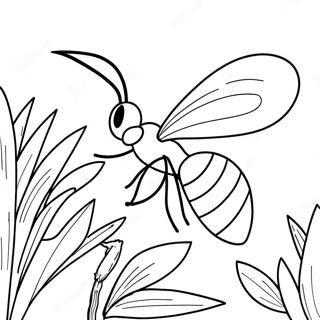 Pollinator Coloring Page 32133-25416