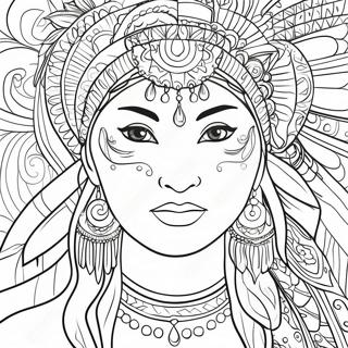 Diverse Cultures Coloring Page 32144-25422