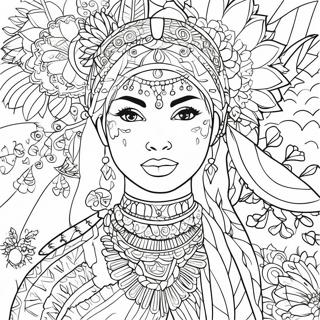 Diverse Cultures Coloring Page 32144-25423