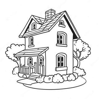 Village Coloring Pages