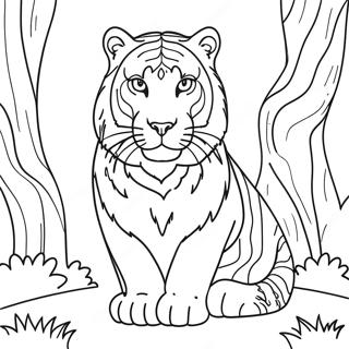 Big Cat Coloring Pages