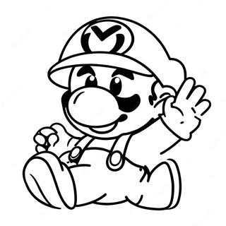 Mario Wonder Coloring Page 3220-2566